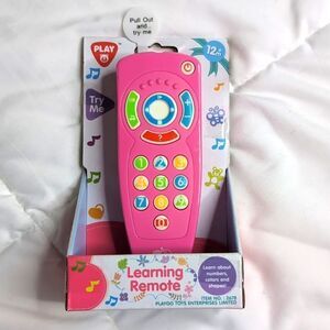 PlayGo Toys Pink Baby Learning Remote, NEW